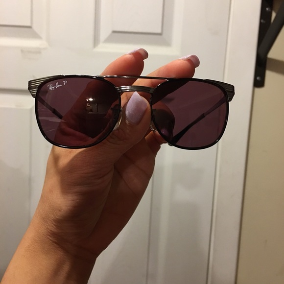 Unisex Ray Ban Polarized Signet Jr Sunglasses